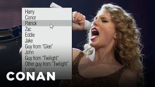 Exclusive: Taylor Swift's New Break-Up Song | CONAN on TBS