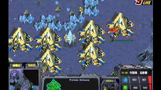 [2009.06.10] 박카스 스타리그 2009 36강 K조 2차전 1경기 (홀리월드) 이영호(Terran) vs 김윤중(Protoss)