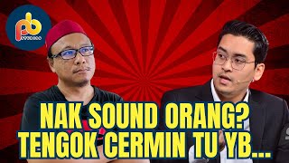 Taufiq Johari, anda muda lagi..sebelum anda nak sound orang lain, tengok cermin tu dulu!