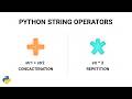 How to Concatenate and Repeat Strings in Python- (Tutorial 09)