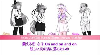 【Flaming Hearts】 Playing With Fire 【UTAU Girlgroup Cover - Ritsu, Lt, Meiji, Renri】