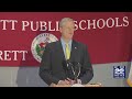 Governor Baker visits back-to-school vaccine clinic