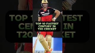 Top 10 Fastest Century in T20 Cricket | Record Breakers!