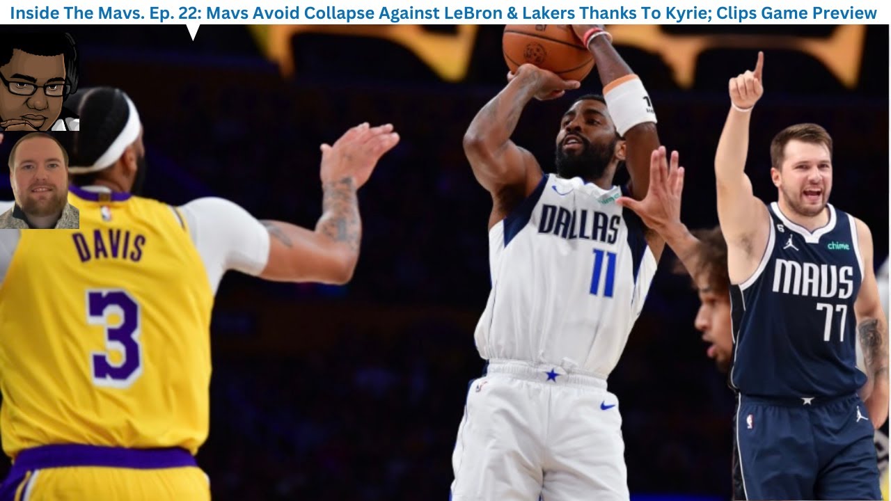 Inside The Mavs: Mavs Win, Escape 4th Qtr Lakers Collapse Thanks To ...