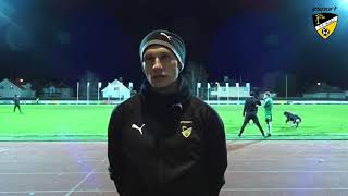 HonkaTV - Post-match: Henri Aalto - 30.10. IFK Mariehamn vs. FC Honka