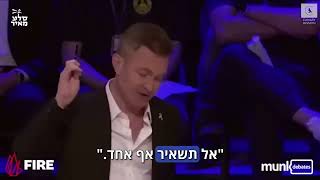 העימות שהם לא ישכחו: דאגלס מאריי אומר לאנשי אלג'זירה ועיתון הארץ את כל האמת בפנים