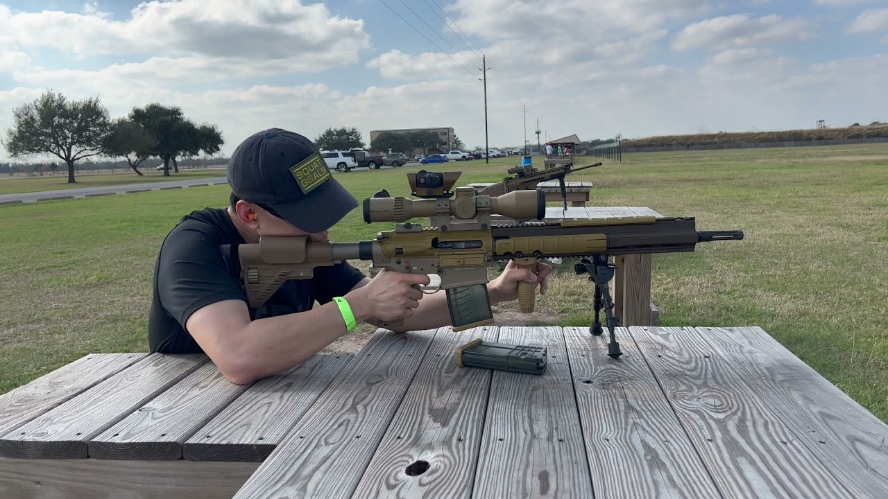 Shooting My Hk G28 Youtube