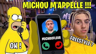 Michou Appelle Homer au téléphone ça part en Freestyle !