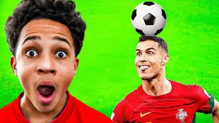 BEST FOOTBALL SKILLS EVER ft. KID RONALDO