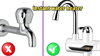 instant water heater.গরম পানির ইনস্ট্যান্ট গিজার কল🔥Instant Water.