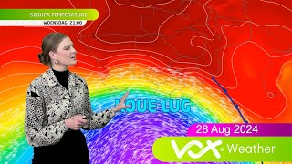 28 Augustus 2024 | Vox Weervoorspelling