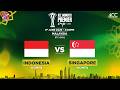INDONESIA WOMEN vs SINGAPORE WOMEN | ACC Women's Premier Cup 2026 | Match 7