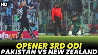 Opener | Pakistan vs New Zealand | 3rd ODI 2023 | PCB | M2B2A