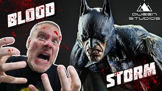 Blood Sucking Vampire? Bloodstorm Batman 1/4 Showcase Statue Review | Queen Studios