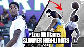 LOU WILLIAMS IS TOO HARD TO GUARD!! Lou Williams  Summer 2021 Highlights