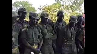 The SPLA forces in Front-line for Rumbek attack under Salva Kiir Mayardit part.1