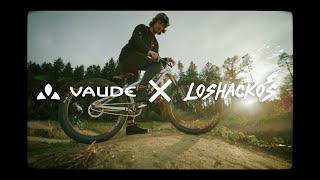 Wild Pumptrack Session to test the new Flat Pedal Shoe | VAUDE