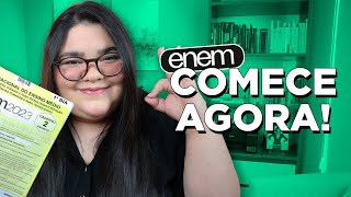 🔥 COMO COMEÇAR A ESTUDAR PRO ENEM AGORA!