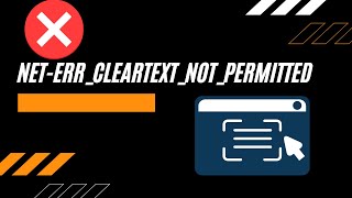 Net::err_cleartext_not_permitted | How to fix net err cleartext not permitted