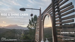 Rise \u0026 Shine Cabin AirBnB Tour | Wilderness, Western Cape