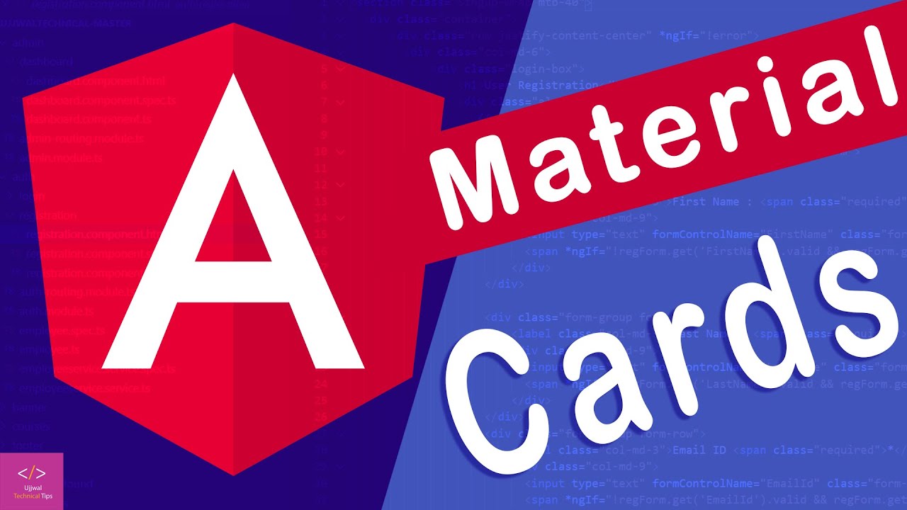 Angular material Card examples. Angular material.