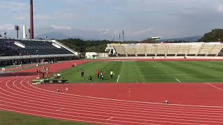 20181014 群馬県高等学校陸上競技強化大会 1年男子 800m 決勝4組