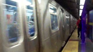 NYC Subway Exclusive: Forest Hills-bound R160 (V) Leaving Lexington Avenue-53rd Street