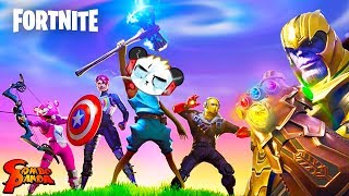 Fortnite Avenger End Game Mode! Combo Beats Thanos??