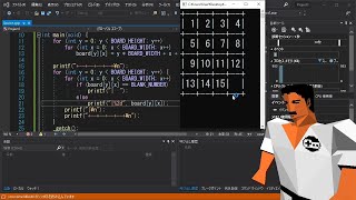 15パズルを小一時間で作ってみた【C言語ゲームプログラミング実況】Programming 15 puzzle