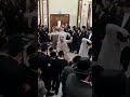 Israeli settlers perform dances mocking Arabs at a wedding in 