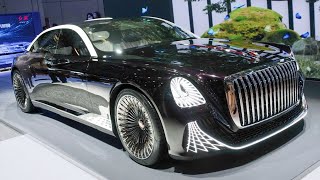 The Hongqi L-Concept Is A Chinese Limo With A Chandelier And No Steering Wheel