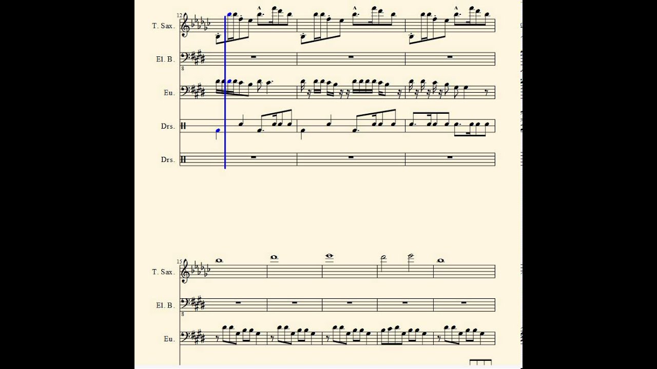 Thrift Shop Instrumental Arrangement Youtube