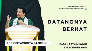 DATANGNYA BERKAT