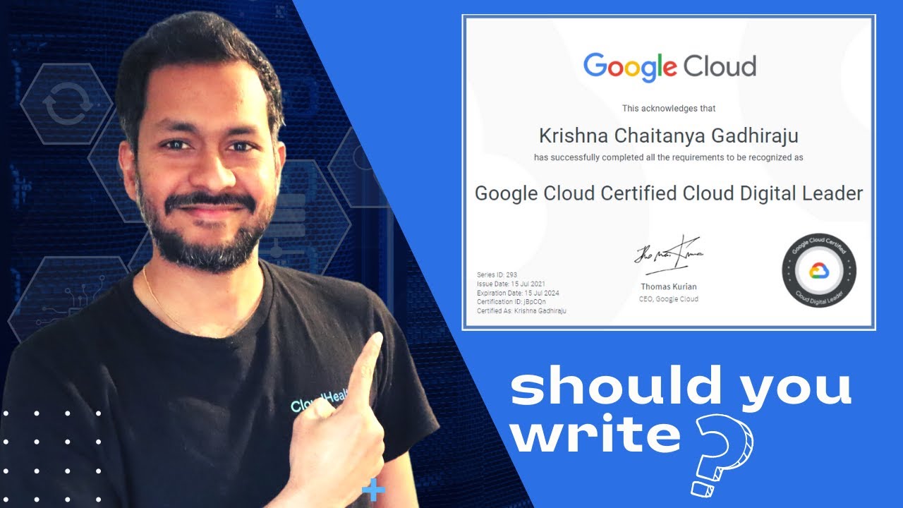 Google Cloud Certified Cloud Digital Leader - My Experience - YouTube