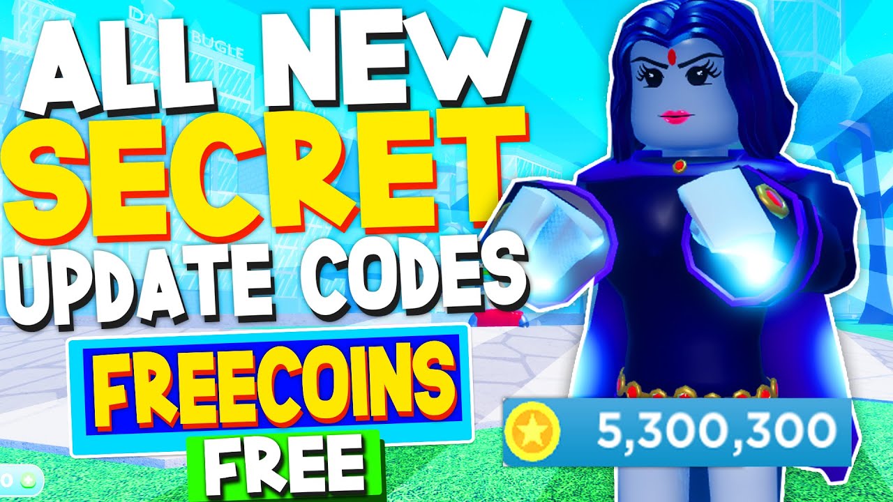 ALL NEW *SECRET* UPDATE CODES In HEROES ONLINE WORLD CODES! (Roblox ...