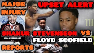 Exclusive!! INJURED Shakur Stevenson Vs Floyd Schofield Grand Arrivals Major Injury On Hand Reported