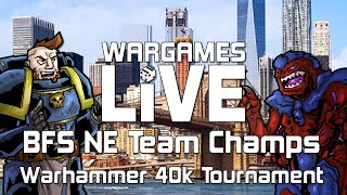 BFS Northeast Team Championship Warhammer 40k Tournament Day 2