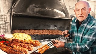 120 Years of Kebab Shop 😨 | Making Kebab in the Cave | Turkish Street Tastes Kebab Production Stage
