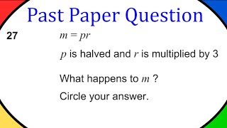 Q27) What Happens To M? (1 Mark).