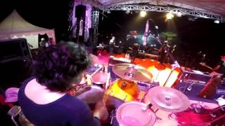 Pee Wee Gaskins live at Medan (drum cam)