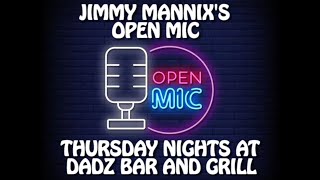 OPEN MIC WITH JIMMY MANNIX - LONG TRAIN RUNNIN