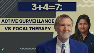 3+4=7 #ProstateCancer  | Active Surveillance vs. Focal Therapy | #MarkScholzMD #AlexScholz #PCRI
