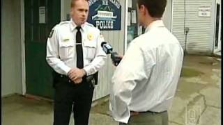 Police Search For Armed Convenience Store Robber