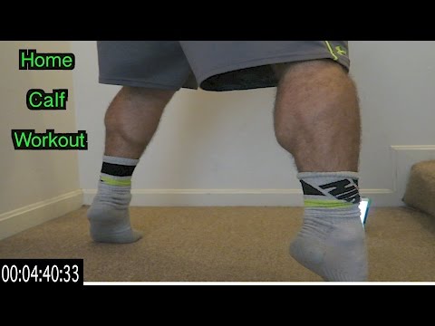 Intense 5 Minute At Home Calf Workout Intense 5 Minute At Home Calf Workout