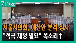 서울시의회, 시 예산안 본격 심사…\