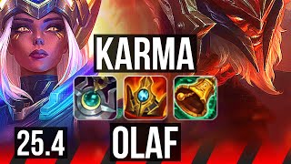 KARMA vs OLAF (TOP) | 5/3/23 | EUW Master | 25.4