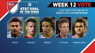 Top 5 MLS Goals | AT&T Goal of the Week (Wk 12)