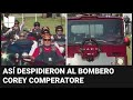 Dan el último adiós al bombero que murió en medio del atentado a Trump en Pensilvania