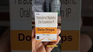 Dolo drops | Paracetamol 100 mg drops | best drops for baby fever 🤒 #fever #babyfever #paracetamol