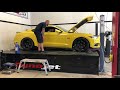 procharged 2017 ford mustang gt on the dyno